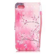 iPhone 7 Case,Yaheeda [3D Colored Drawing] [Flip Fit] Premium PU Leather Card-Slots Cash-Slots &amp; Kickstand [Anti-Scratches... N46