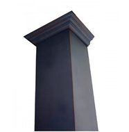 Z Line 8667B-36 1200 CFM Wall Mount Range Hood with Black Finish, 36"