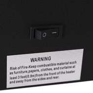 Bestmart INC 1500w Black Mechanical Version Wire Heating Portable Fireplace N4