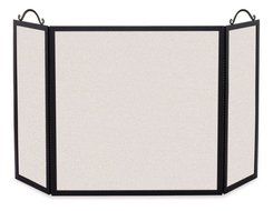 Pilgrim Home and Hearth 19217 Napa Forge Traditional Straight Top Folding Screen