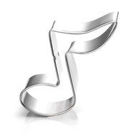 Yatim 3pcs Stainless Steel Musical Shape Cookie Biscuit Fondant Cookie Cutter Mold for Baking Mold N3