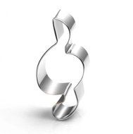 Yatim 3pcs Stainless Steel Musical Shape Cookie Biscuit Fondant Cookie Cutter Mold for Baking Mold N4