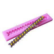 1pcs Long Size Necklace Shape Silicone Mold, for Fondant Cake Mold, Bakware Tools, Soap Mold ,Sugar Tool