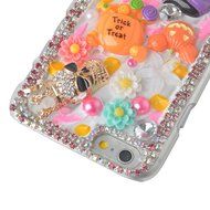 Spritech(TM) 3D Handmade Crystal Phone Case for iphone 6/6S Plus,Helloween Style Monster Pumpkin Design Smartphone... N6