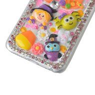 Spritech(TM) 3D Handmade Crystal Phone Case for iphone 6/6S Plus,Helloween Style Monster Pumpkin Design Smartphone... N7