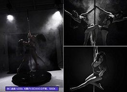 ASHANKS Dimmable Bi-color LED100W LED Studio Fresnel spot Light 3200-5500K for Studio Camera Photo video Equipment N9