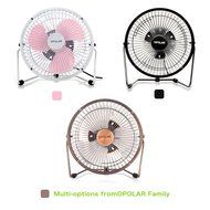 OPOLAR F501 Desktop USB Fan with Upgraded 6 Inch Blades, Enhanced Airflow, Lower Noise, Metal Design, USB Powered... N6