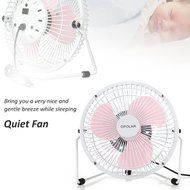 OPOLAR F501 Desktop USB Fan with Upgraded 6 Inch Blades, Enhanced Airflow, Lower Noise, Metal Design, USB Powered... N9