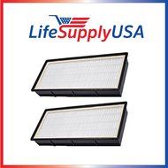 2 Pack Hepa Air Filter fits Holmes HoneyWell Vicks Part # 16216, HRC1, HAPF30, HAPF30D, HAPF30CS - By LifeSupplyUSA