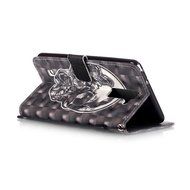 LG G Stylo 2 Case,LG G Stylus 2 Case,Yaheeda [3D Colored Drawing] [Flip Fit] Premium PU Leather Card-Slots Cash-Slots... N44