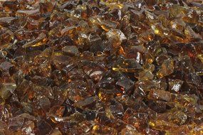American Fireglass 9 to 12mm Fire Pit and Outdoor Fireplace Glass, Small, 10-Pound, Dark Blue N43