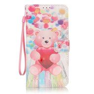 LG G Stylo 2 Case,LG G Stylus 2 Case,Yaheeda [3D Colored Drawing] [Flip Fit] Premium PU Leather Card-Slots Cash-Slots... N45