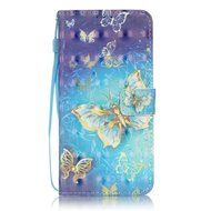 LG G Stylo 2 Case,LG G Stylus 2 Case,Yaheeda [3D Colored Drawing] [Flip Fit] Premium PU Leather Card-Slots Cash-Slots... N49