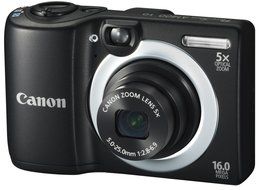Canon PowerShot A1400 16.0 MP Digital Camera with 5x Digital Image Stabilized Zoom 28mm Wide-Angle Lens and 720p...