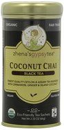 Zhena&#039;s Gypsy Tea, Coconut Chai, 22 Count Tea Sachets (Pack of 6) N2