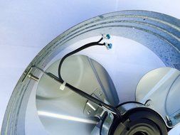 Brightwatts Galvanized Steel Rust Prevention and High Efficiency Blades Solar Gable Attic Fan, Brushless DC Motor N3