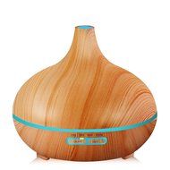 300ml Ultrasonic Humidifier Cool Mist Aroma Essential Oil Diffuser for Office Home Bedroom Living Room Study Yoga... N7