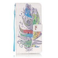 LG G Stylo 2 Case,LG G Stylus 2 Case,Yaheeda [3D Colored Drawing] [Flip Fit] Premium PU Leather Card-Slots Cash-Slots... N55