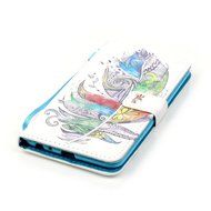 LG G Stylo 2 Case,LG G Stylus 2 Case,Yaheeda [3D Colored Drawing] [Flip Fit] Premium PU Leather Card-Slots Cash-Slots... N57