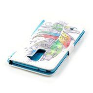 LG G Stylo 2 Case,LG G Stylus 2 Case,Yaheeda [3D Colored Drawing] [Flip Fit] Premium PU Leather Card-Slots Cash-Slots... N58