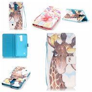 LG G Stylo 2 Case,LG G Stylus 2 Case,Yaheeda [3D Colored Drawing] [Flip Fit] Premium PU Leather Card-Slots Cash-Slots... N59