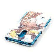 LG G Stylo 2 Case,LG G Stylus 2 Case,Yaheeda [3D Colored Drawing] [Flip Fit] Premium PU Leather Card-Slots Cash-Slots... N60