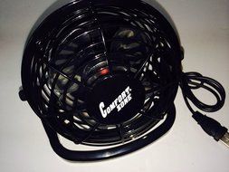 Comfort Zone Czhv4bx 4" High Velocity Cradle Fan (Red)