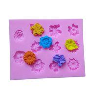 Click Down 1 x Silicone Mould Cutter DIY Fondant Cake Sugar Craft Decorating Tool Flower Shape