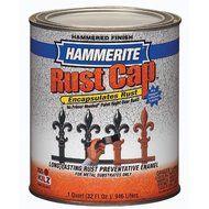 Masterchem 43150 1 quart Hammered Light Blue Hammerite Rust CapTM Enamel Paint by Masterchem