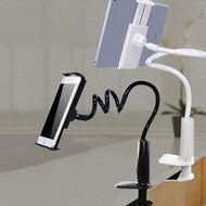 Yaheeda Phone Holder,Bracket Flexible Long Arms Universal Cell Phone Clip Holder Fit On Desktop Bed Mobile Stand... N6