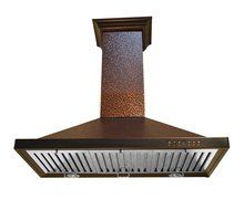 Z Line 8KBE-30 760 CFM Wall Mount Range Hood with Embossed Copper Finish, 30" N2