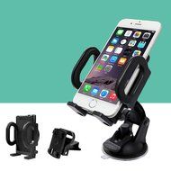 Yaheeda Car Mount Universal Phone Holder,Windshield,Dashboard and Air Vent Mobile Phone Cradles Inside for iPhone... N5