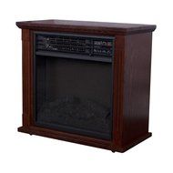 Ainfox 1500W LED Display Portable Fireplaces Heater with Remote Control Wooden Home N2