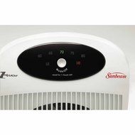 Sunbeam Portable Heater Fan with ALCI Cord for Wet Area Protection, White