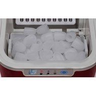 Hamilton Beach Portable Ice Maker | Self-Cleaning Function - Red N2