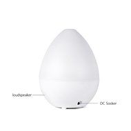 Lauco 450ML Cool Mist Ultrasonic Humidifier, Essential Oil Diffuser Bluetooth Speaker with LED Atmosphere Lamp... N7