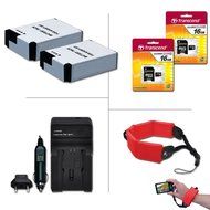 Xtech&reg; PROFESSIONAL Accessory kit for GoPro HERO 2 Hero2 Includes: a Head Strap Mount, Chest Strap Mount, Hand...