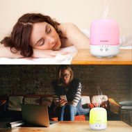 Essential Oil Diffuser, Nearpow 300ml Aromatherapy Essential Oil Ultrasonic Humidifier With Adjustable Mist Mode... N7