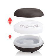 100ml Mini Essential Oil Diffuser Protable Cool Mist Humidifier Ultrasonic Aroma with 7 Color LED for Office Home... N17