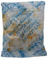 Absorbent Industries halfgr.ind-300pk 300-Pack Indicating Silica Gel Packet, 1/2gm