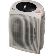 Sunbeam Portable Heater Fan with ALCI Cord for Wet Area Protection, White N2