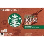 Starbucks Decaf House Blend, K-Cup for Keurig Brewers, 60 Count