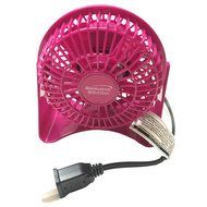 BRENTWOOD AC ADAPTER PERSONAL DESK MINI FAN 4" OFFICE KITCHEN (Black) N9