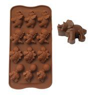 Dinosaur Shape Chocolate Silicone Mold Baking Cake Decoration Mould N2