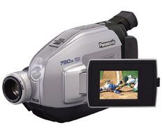 Panasonic PV-L454 VHS-C Camcorder w/20x Optical Zoom (Discontinued by Manufacturer)