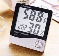 TOPROAD HTC-1 Indoor Digital Humidity Monitor Home Hygrometer with Alarm N3