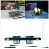 Tabletop Fireplace (Chiminea) Portable For Indoors/Outdoors. Uses Ethanol, Modern, Ventless, Does Not Emtit Unsafe... N7