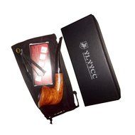 Ylyycc handcraft rosewood tobacco pipe trumpet shape bent tobacco pipe N3