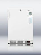 Summit VLT650 24" Upright Freezer with 3.5 cu. ft. capacity Manual Defrost Digital Thermostat Alarm with Temperature... N3