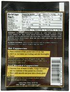 Caffe D'Vita Mocha Cappuccino Sugar Free, 7.5-Gram Single Serve Envelopes (Pack of 24) N34